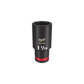 Milwaukee 49-66-6231 SHOCKWAVE™ Impact Duty 1/2" Drive 1-1/16" Deep 6 Point Socket