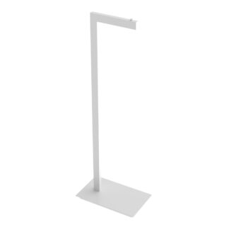 ICO V91052 Square Freestanding Paper Holder - Matte White