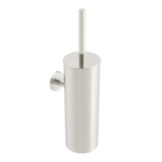 ICO V92134 Wall-Mounted Toilet Brush - Brushed Nickel