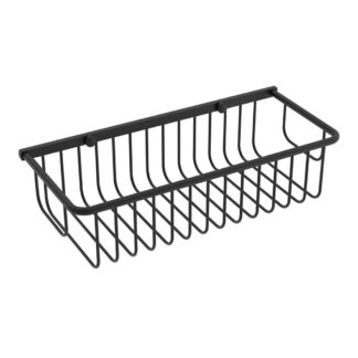 ICO V93155 Shower Basket - Matte Black