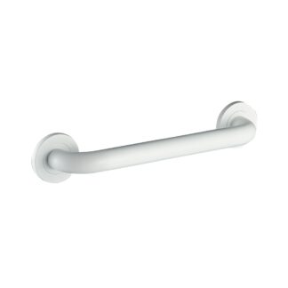 ICO V94132 12" Round Grab Bar - Matte White