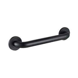 ICO V94135 12" Round Grab Bar - Matte Black