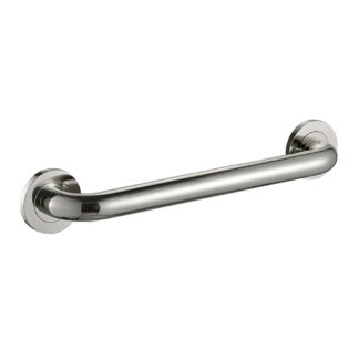 ICO V94146 18" Round Grab Bar - Polished Nickel