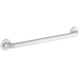 ICO V94162 30" Round Grab Bar - Matte White