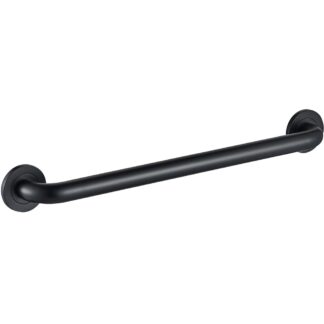 ICO V94165 30" Round Grab Bar - Matte Black