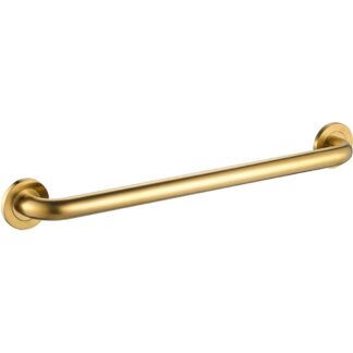 ICO V94168 30" Round Grab Bar - PVD Brushed Gold