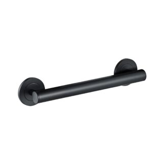 ICO V94435 12" Lava Grab Bar - Matte Black