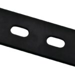 National Hardware N351-455 Mending Plate, 6 in L, 1-1/2 in W, 5/16 in Gauge, Low Carbon Steel, Powder-Coated