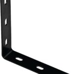 National Hardware 1151BC Series N351-465 Corner Brace, 7.1 in L, 1-1/2 in W, 7.1 in H, Steel, Powder-Coated