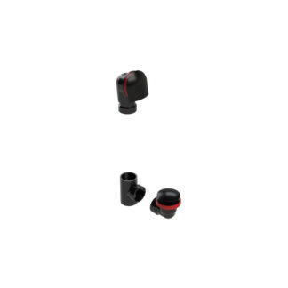 OS&B 6042QK-MBL ABS Waste & Overflow with Clicker - Matte Black