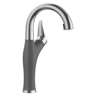 Blanco 526382 Artona Pull-Down Dual-Spray Bar Faucet - PVD Steel/Cinder