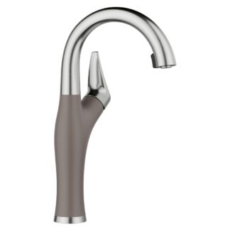 Blanco 443042 Artona Pull-Down Dual-Spray Bar Faucet - PVD Steel/Volcano Gray
