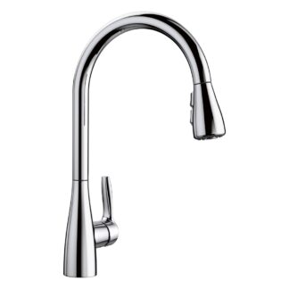 Blanco 442207 Atura Pull-Down Dual-Spray Kitchen Faucet - Chrome
