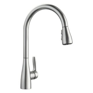 Blanco 442208 Atura Pull-Down Dual-Spray Kitchen Faucet - PVD Steel