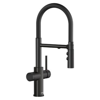 Blanco 442992 Catris Flexo Filter-Ready Semi-Pro Pull-Down Dual-Spray Kitchen Faucet - Matte Black