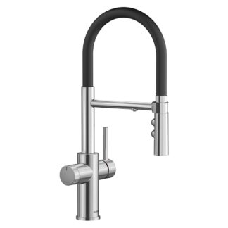 Blanco 442991 Catris Flexo Filter-Ready Semi-Pro Pull-Down Dual-Spray Kitchen Faucet - PVD Steel
