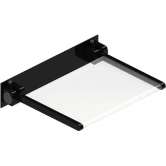 Rubinet 9HSS1MBMB Essentials Shower Seat, Matte Black