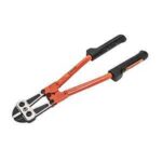 Crescent CT18HLC High-Leverage Compound Bolt Cutter, 12 mm Aluminum, 7 mm 48HRC Cutting Capacity, Steel Jaw, 18 in OAL