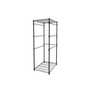 Hardware Machinery 77824 5-Level Storage Rack - Black