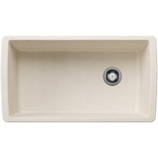 Blanco 402866 Diamond SILGRANIT 33" Super Single Undermount Kitchen Sink - Soft White