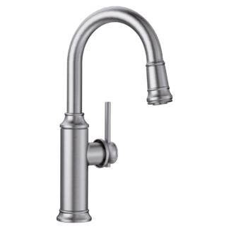 Blanco 442513 Empressa Pull-Down Bar Faucet - PVD Steel
