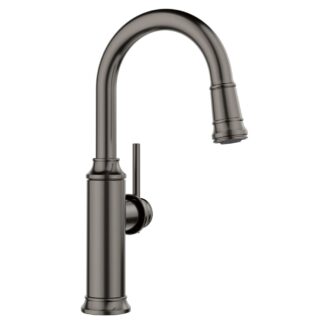 Blanco 443265 Empressa Pull-Down Bar Faucet - Satin Dark Steel