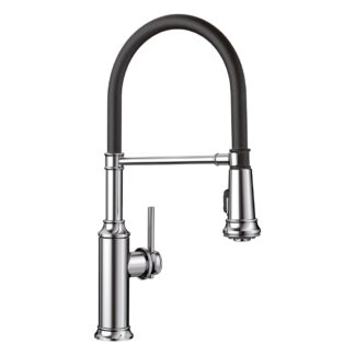 Blanco 442508 Empressa Semi-Pro Pull-Down Dual-Spray Kitchen Faucet - Chrome
