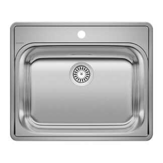 Blanco 401101 Essential 1 Single Bowl Drop-In 1-Hole Kitchen Sink