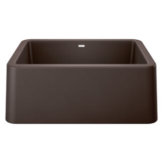 Blanco 402235 Ikon SILGRANIT 27" Single Bowl Apron-Front Farmhouse Sink - Café