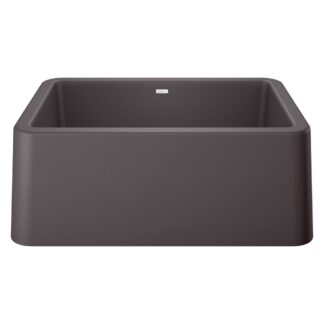 Blanco 402236 Ikon SILGRANIT 27" Single Bowl Apron-Front Farmhouse Sink - Cinder