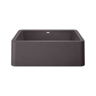 Blanco 401858 Ikon SILGRANIT 30" Single Bowl Apron-Front Farmhouse Sink - Cinder