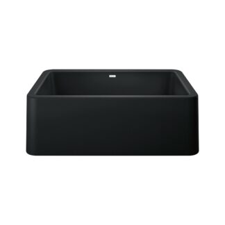 Blanco 402643 Ikon SILGRANIT 30" Single Bowl Apron-Front Farmhouse Sink - Coal Black