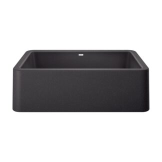 Blanco 401870 Ikon SILGRANIT 33" Single Bowl Apron-Front Farmhouse Sink - Anthracite