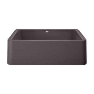 Blanco 402128 Ikon SILGRANIT 33" Single Bowl Apron-Front Farmhouse Sink - Cinder