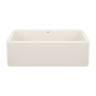 Blanco 402872 Ikon SILGRANIT 33" Single Bowl Apron-Front Farmhouse Sink - Soft White