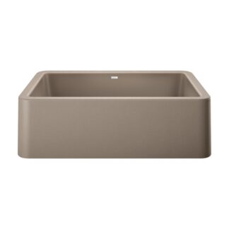 Blanco 402129 Ikon SILGRANIT 33" Single Bowl Apron-Front Farmhouse Sink - Truffle