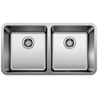 Blanco 402243 Formera 33" 50/50 Double Bowl Undermount Kitchen Sink - Stainless Steel