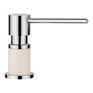 Blanco 443043 Lato Soap Dispenser - Chrome & Soft White