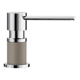 Blanco 402306 Lato Soap Dispenser - Chrome & Truffle
