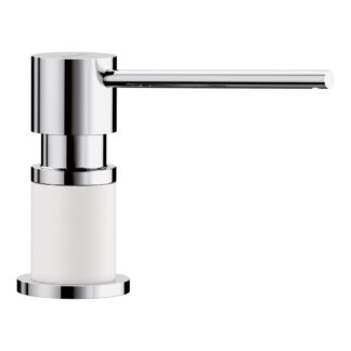 Blanco 402307 Lato Soap Dispenser - Chrome & White