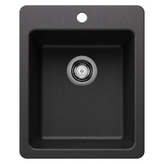 Blanco 403667 Liven SILGRANIT 17" Dual Mount Bar Sink - Anthracite