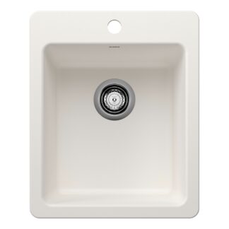 Blanco 403669 Liven SILGRANIT 17" Dual Mount Bar Sink - White