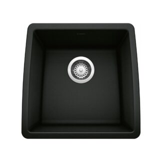 Blanco 402663 Performa SILGRANIT 17" Undermount Bar Sink - Coal Black