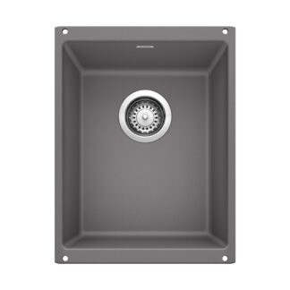 Blanco 401416 Precis SILGRANIT 13" Undermount Bar Sink - Cinder