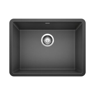 Blanco 401879 Precis SILGRANIT 24" Single Bowl Undermount Kitchen Sink - Anthracite