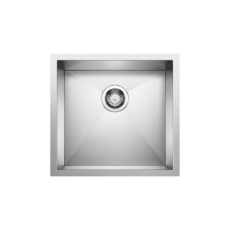 Blanco 400397 Precision R0 19" Single Bowl Undermount Kitchen Sink - Stainless Steel