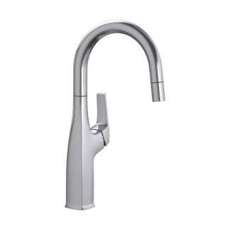 Blanco 442682 Rivana Pull-Down Bar Faucet - PVD Steel