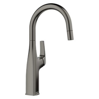 Blanco 443268 Rivana Pull-Down Bar Faucet - Satin Dark Steel