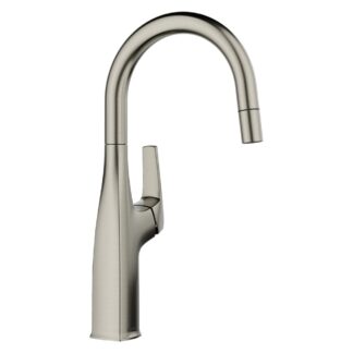 Blanco 443250 Rivana Pull-Down Bar Faucet - Satin Platinum