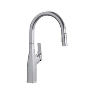 Blanco 442678 Rivana High-Arc Pull-Down Dual-Spray Kitchen Faucet - PVD Steel